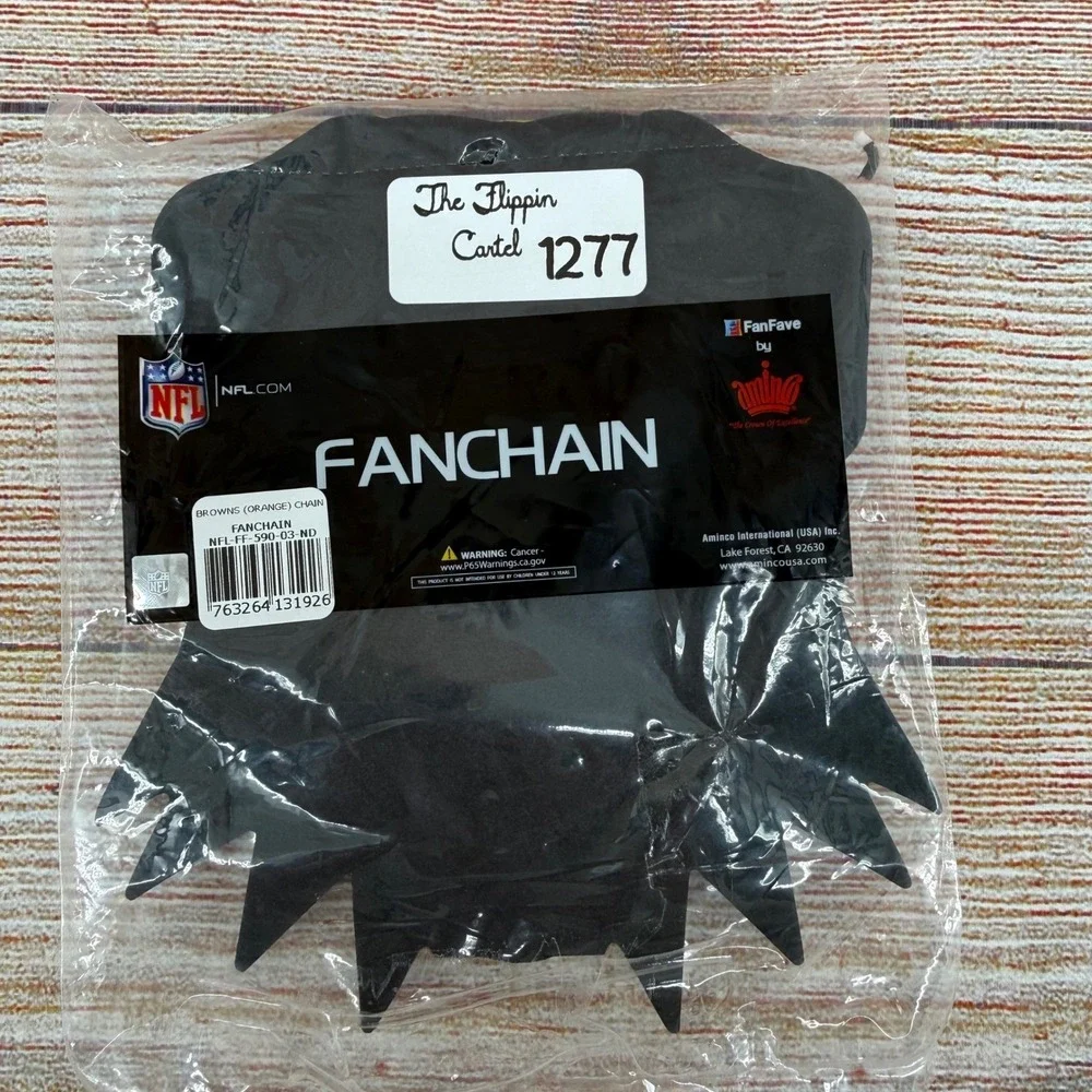 Cleveland Browns NFL FanChain Dawg Pound Logo Foam Medallion Aminco NFL‎